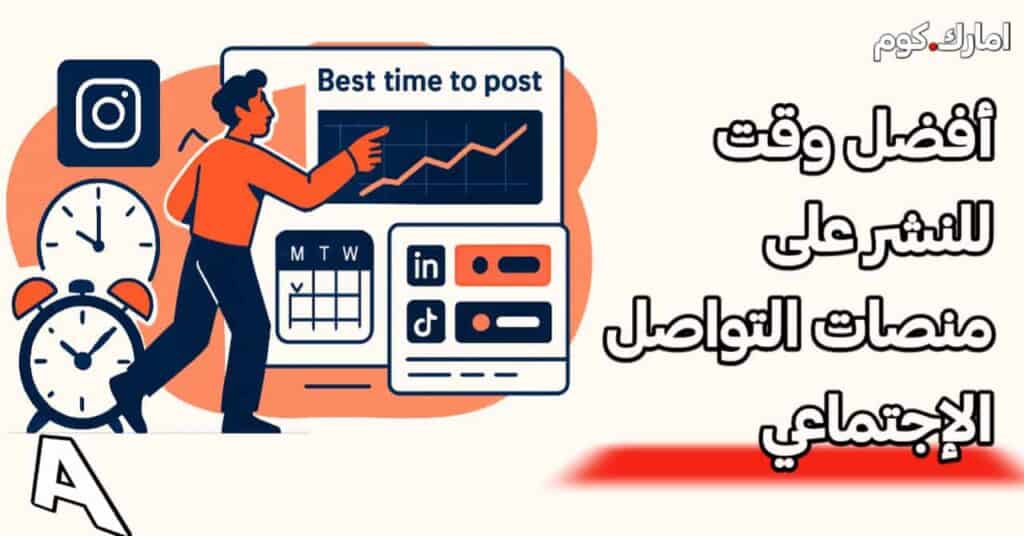 أفضل وقت للنشر على منصات التواصل الإجتماعي